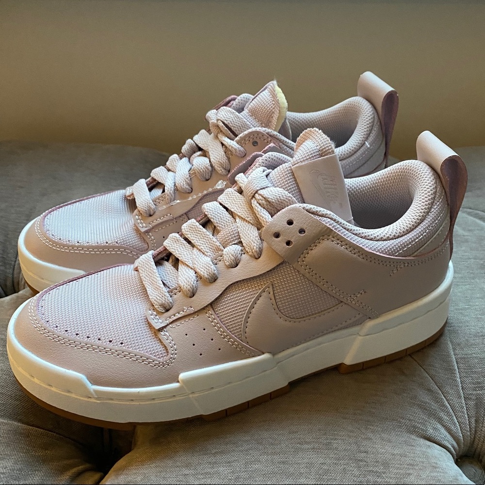 Women’s Dunk Low Disrupt Platinum Violet sz 7.5 - Picture 4 of 7
